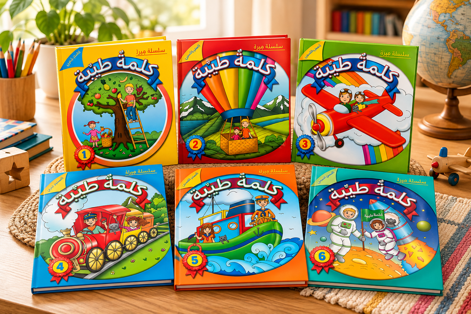مجموعة كتب كلمة طيبة التعليمية باللغة العربية
