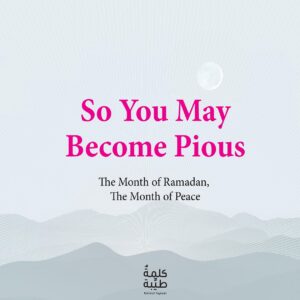 So May You Become Pious